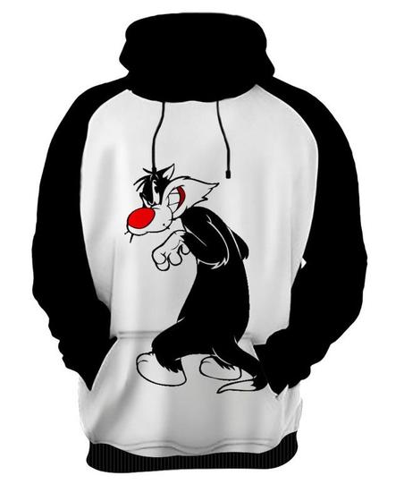 Imagem de Blusa Moletom Canguru Looney Tunes Frajola 1_x000D_