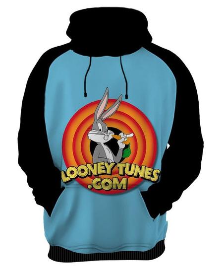 Imagem de Blusa Moletom Canguru Looney Tunes Perna Longa 3_x000D_