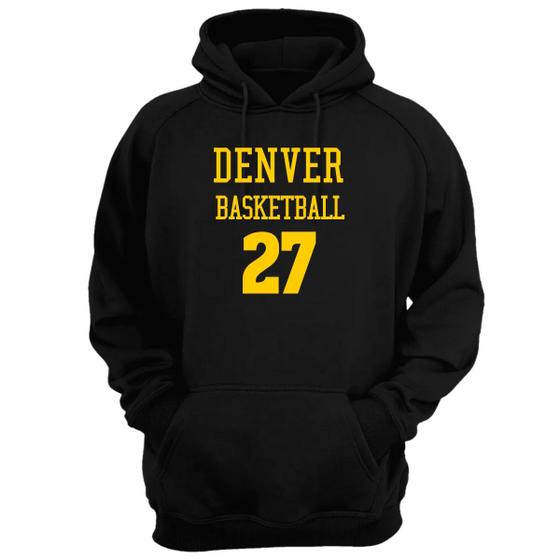 Imagem de Blusa Moletom Capuz Basquete Denver Basketball número 27