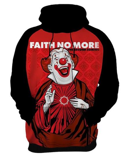 Imagem de Blusa Moletom Capuz Canguru Rock Banda Indie Faith No More 4_x000D_