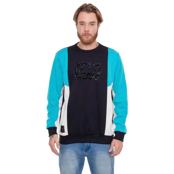 Imagem de Blusa moletom ecko masculina gola careca floco original