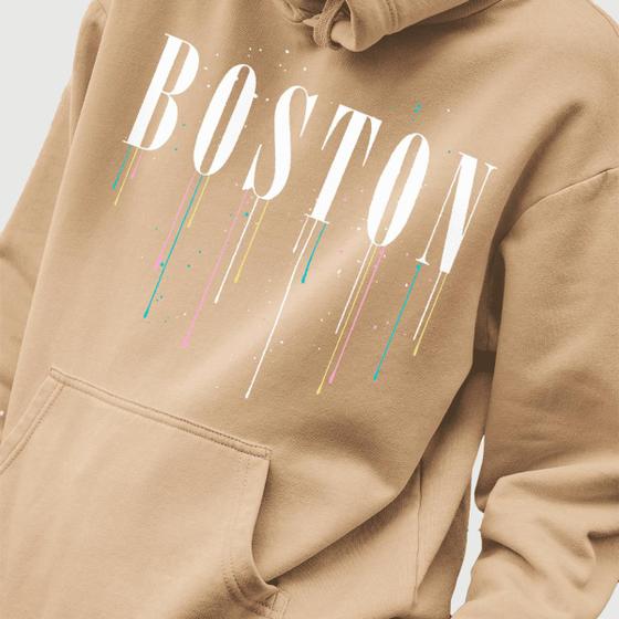 Imagem de Blusa Moletom Genuine Grit Masculina Estampada Algodão 30.1 Boston