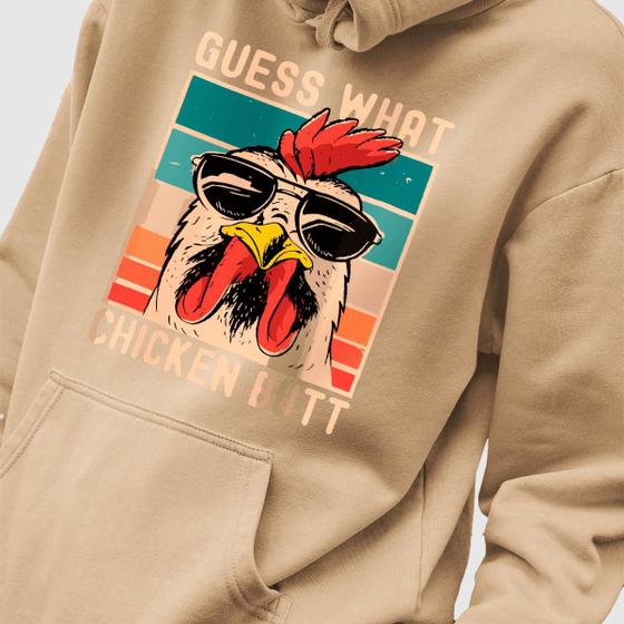 Imagem de Blusa Moletom Genuine Grit Masculina Estampada Algodão 30.1 Guess What Chicken Butt