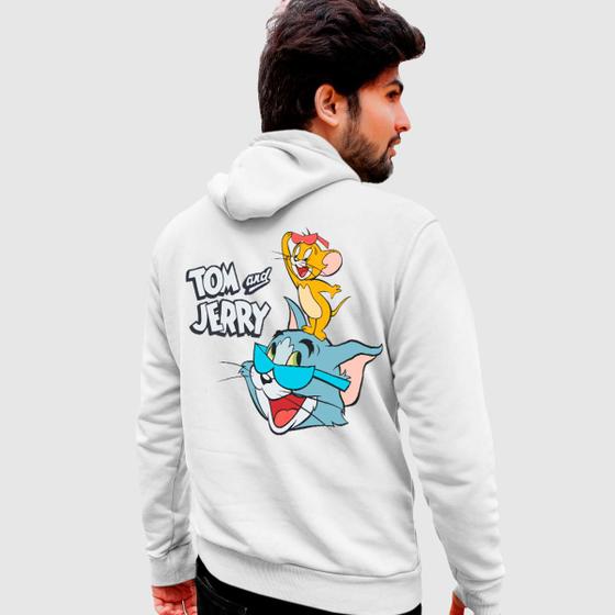 Imagem de Blusa Moletom Genuine Grit Masculina Estampada Algodão 30.1 Tom e Jerry