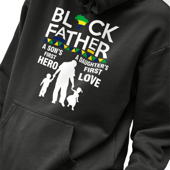 Imagem de Blusa Moletom Genuine Grit Masculino Estampado Algodão 30.1 Black Father