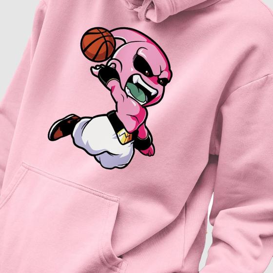 Imagem de Blusa Moletom Genuine Grit Masculino Estampado Algodão 30.1 Dragon Ball Majin Boo Basket