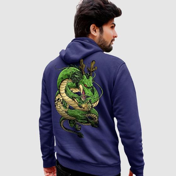 Imagem de Blusa Moletom Genuine Grit Masculino Estampado Algodão 30.1 Dragon Ball Shenlong