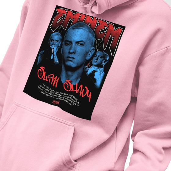 Imagem de Blusa Moletom Genuine Grit Masculino Estampado Algodão 30.1 Eminem Slim Shady