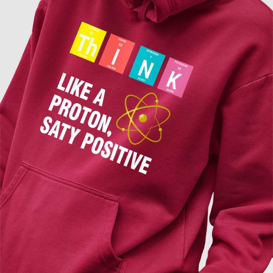 Imagem de Blusa Moletom Genuine Grit Masculino Estampado Algodão 30.1 Think Like a Proton