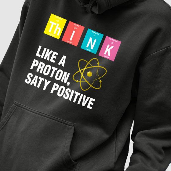 Imagem de Blusa Moletom Genuine Grit Masculino Estampado Algodão 30.1 Think Like a Proton