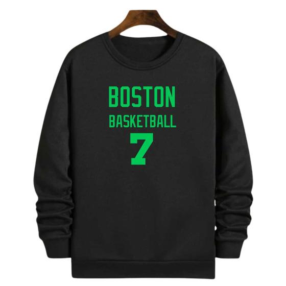 Imagem de Blusa Moletom Gola Basquete Boston Basketball número 7