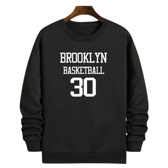 Imagem de Blusa Moletom Gola Basquete Brooklyn Basketball número 30