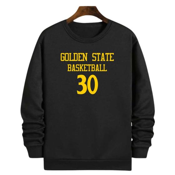 Imagem de Blusa Moletom Gola Basquete Golden State Basketbal número 30