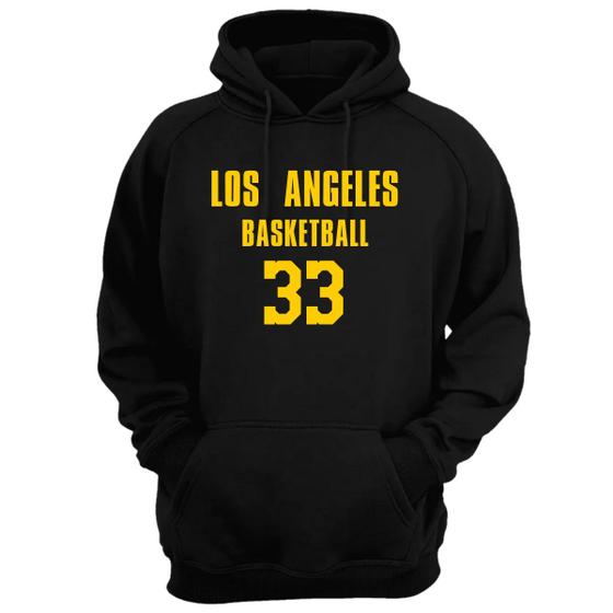 Imagem de Blusa Moletom Gola Basquete Los Angeles Basketball número 33