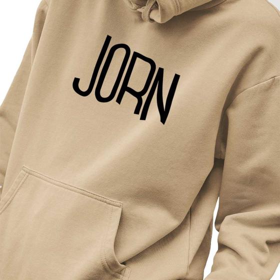 Imagem de Blusa Moletom Masculino Estampado Jorn em Algodão Fio 30.1 Penteado