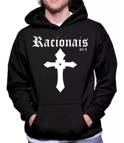 Imagem de Blusa Moletom Racionais Mcs Alta Qualidade  Mega