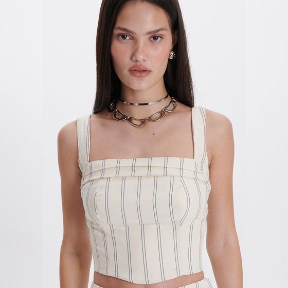 Imagem de Blusa My Favorite Cropped Decote Quadrado