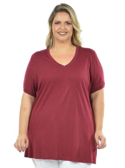 Imagem de Blusa plus size malha fria z