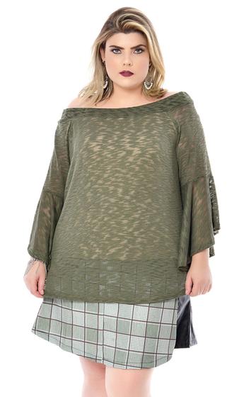 Imagem de Blusa Plus Size Schulter