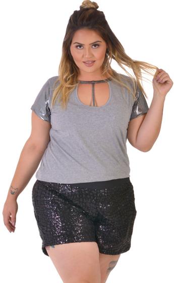 Imagem de Blusa Plus Size Silber