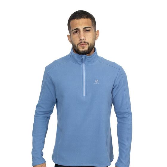 Imagem de Blusa Polar 1/2 ZIP Salomon - Azul