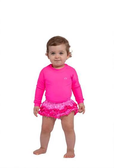 Imagem de Blusa proteção uv50+ baby neon siri kids