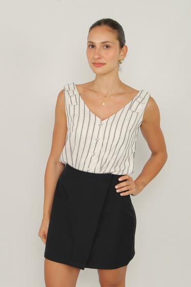 Imagem de Blusa regata alça com laço