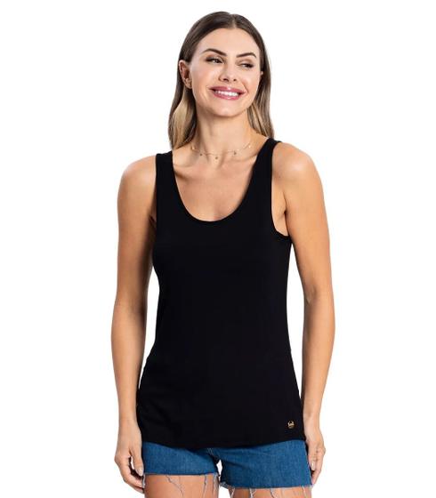 Imagem de Blusa Regata Alça Larga Básica Feminina