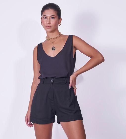 Imagem de Blusa regata gola v Studio Básico