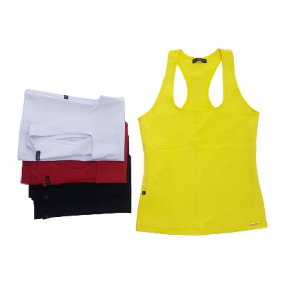 Blusa regata suplex nadador Menor preço em Blusa regata suplex nadador