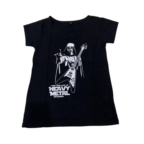 Imagem de Blusa Star Wars Darth Vader Blusinha Camiseta Baby Look Feminina Sfm898