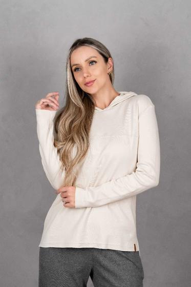 Imagem de Blusa Suedine com Capuz 2422