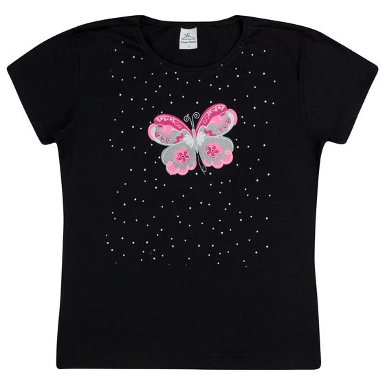 Imagem de Blusa T-shirt Em Algodão Feminina Adulta Estampada