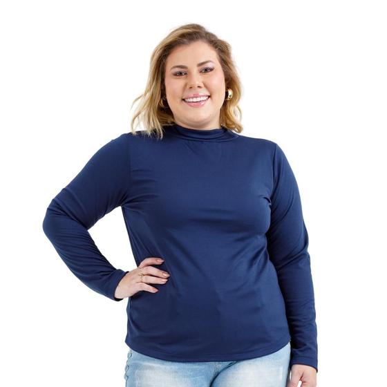 Imagem de Blusa térmica gola alta plus size 510.c3