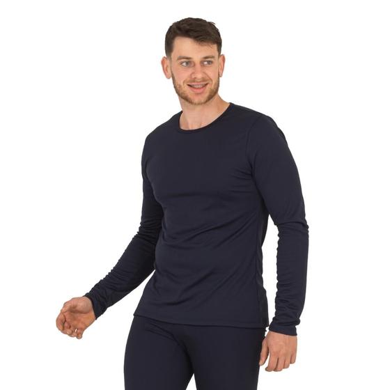 Imagem de Blusa Térmica Masculina Peluciada Segunda Pele Flanelada de Inverno P-M-G-GG Lavin Basic 01-C3