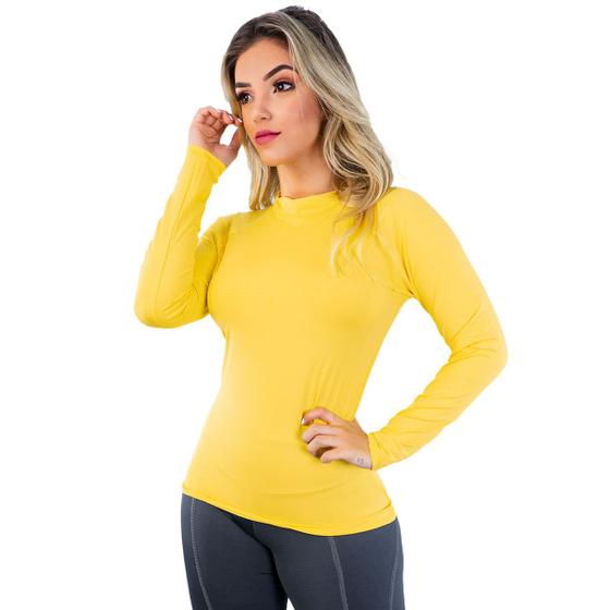 Imagem de Blusa Térmica Proteção Solar UV Feminina Segunda Pele