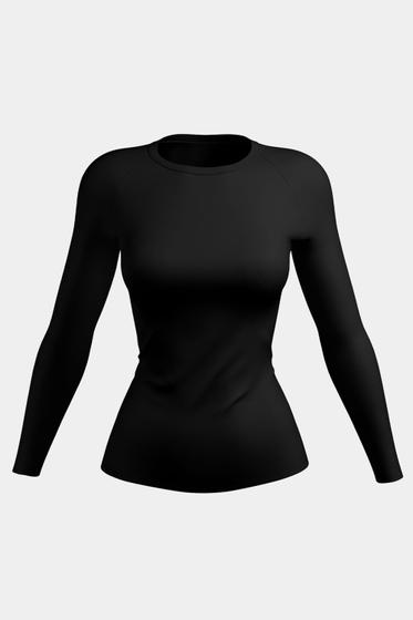 Blusa Térmica Top Catz Feminina Preto Menor preço em Blusa Térmica Top Catz Feminina Preto