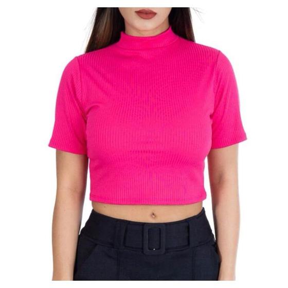 Imagem de Blusa top faixa com bojo feminino trend moda