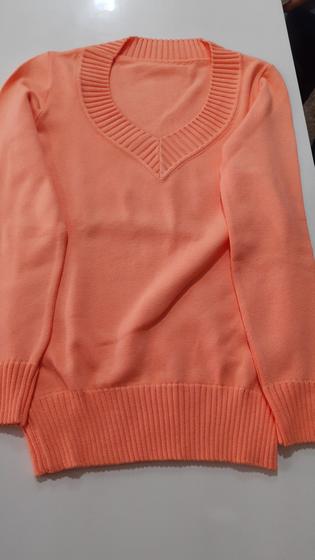 Imagem de Blusa tricô modal gola gola v