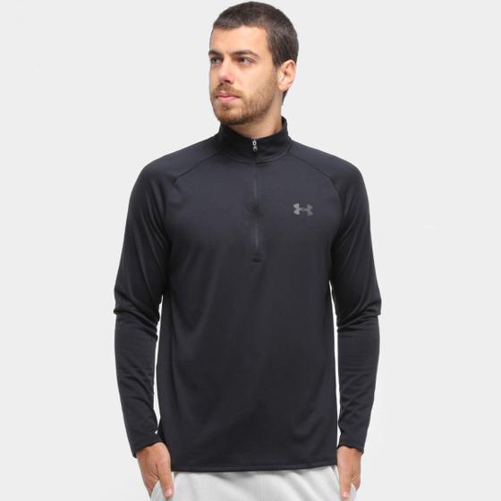 Blusa Under Armour Tech 2.0 Zip Masculina Menor preço em Blusa Under Armour Tech 2.0 Zip Masculina