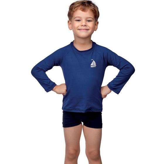 Imagem de Blusa Uv Infantil DeMillus FPS 50 De 2 a 12 Anos - Ref 93016