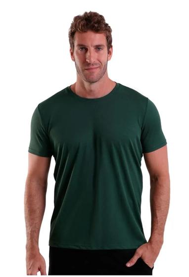 Imagem de Blusa verde musgo adulto 100/ algodao