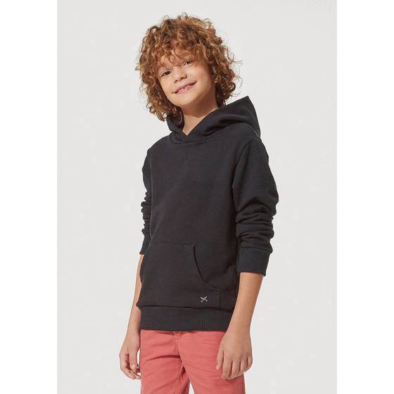 Imagem de Blusão Básico Infantil Menino Em Moletom Com Capuz Hering Kids