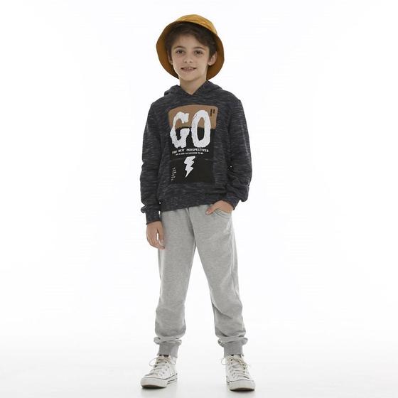 Imagem de Blusão Com Capuz Infantil Jet Go Pega Mania