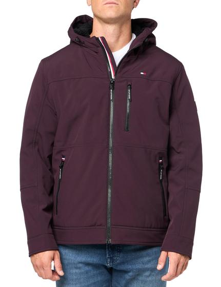 Imagem de Blusão Masculino Tommy Hilfiger Soft Shell com Forro Sherpa