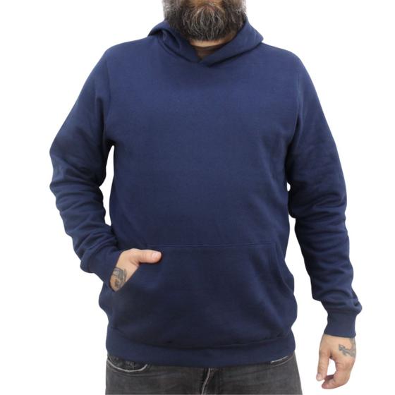 Imagem de Blusão Moletom Basicamente Flanelado Capuz 100009048402023