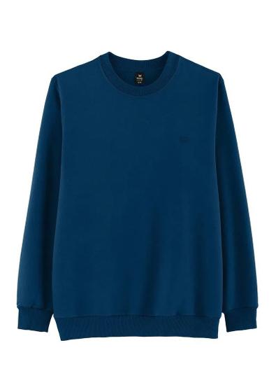 Blusão Moletom Básico Masculino Em Algodão Comfort Menor preço em Blusão Moletom Básico Masculino Em Algodão Comfort