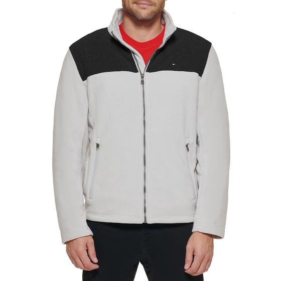 Imagem de Blusão Tommy Hilfiger Classic com zíper frontal polar masculino