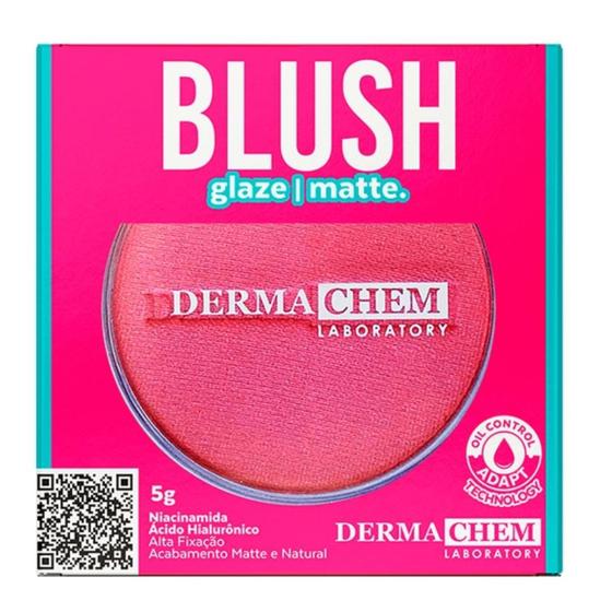 Imagem de Blush Compacto  Burn Up Rose Alta Fixação 5g Dermachem 