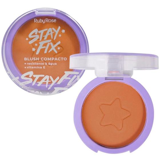 Imagem de Blush Compacto Stay Fix Ruby Rose HB-571/2 - Cor Pegasus